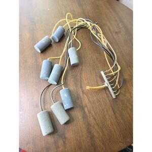 8-Way Aquarium Air Pump Splitter & Air Stone Diffuser Set For Fish Tank Aeration